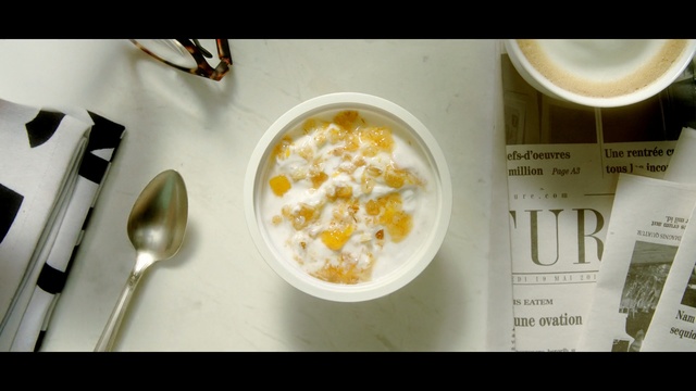 Video Reference: food, dish, dairy product, breakfast, recipe, Person