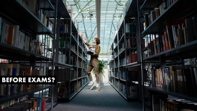 Video Reference: Library, Snapshot, Building, Architecture, Aisle, Street, Public library, Daylighting, Alley, Bookselling