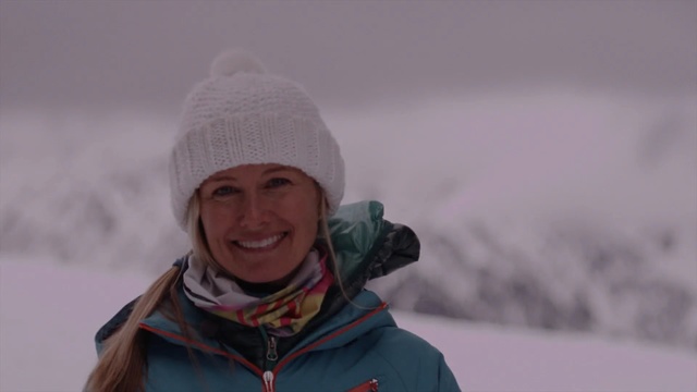 Video Reference: winter, snow, freezing, fun, headgear, ice, winter sport, smile, girl, adventure, Person