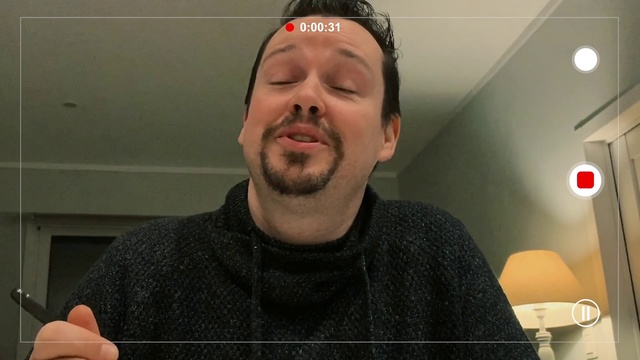 Video Reference: Facial hair, Forehead, Chin, Beard, Cheek, Fun, Mouth, Jaw, Finger, Gesture