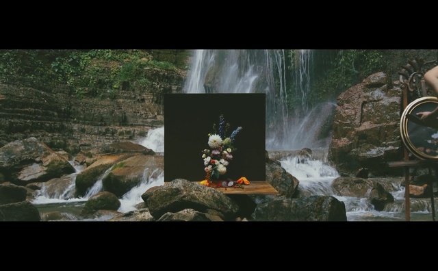 Video Reference: water, screenshot, water feature, pc game, watercourse, biome, jungle, waterfall, video game software, Person