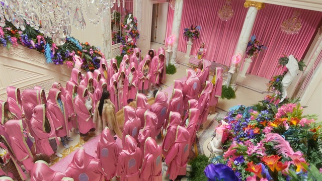 Video Reference: Flower, Pink, Plant, Cut flowers, Floristry, Floral design, Flower Arranging, Delphinium, Artificial flower