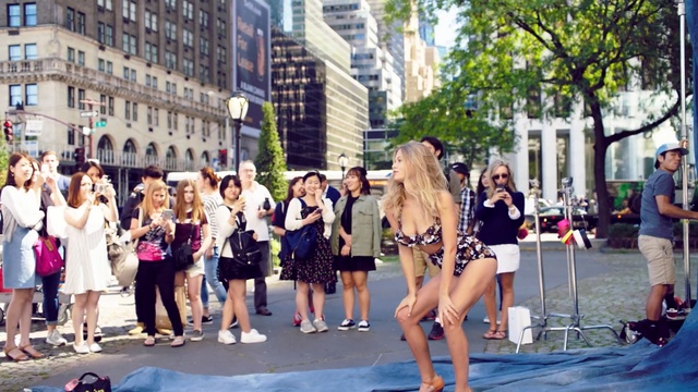 Video Reference: Photograph, People, Street fashion, Fashion, Snapshot, Blond, Public space, Crowd, Fun, Event, Person