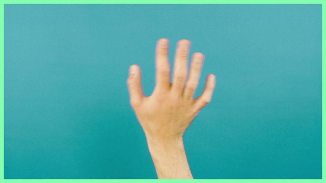 Video Reference: Finger, Green, Hand, Arm, Gesture, Sign language, Thumb, High five, Nail, Racket, Ball, Court, Player, Woman, Hitting, Female, Swinging, Holding, Playing, White, Ready, Wearing, Water, Young, Blue, Sign, Game, Man, Standing, Text, Tennis, Wrist
