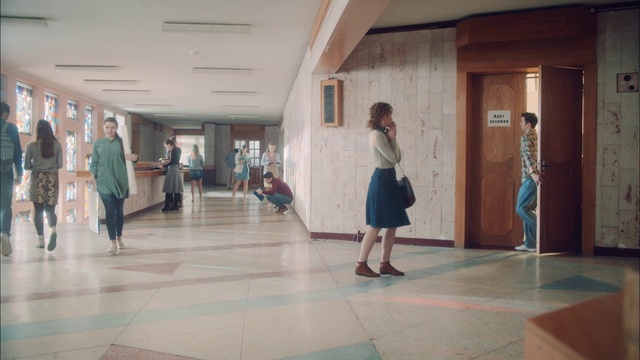 Video Reference: Lobby, Floor, Room, Flooring, Building, Ceiling, Hall