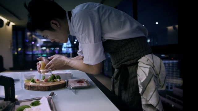 Video Reference: Restaurant, Food, Dish, Cuisine, Culinary art, Meal, Eating, À la carte food, Cooking