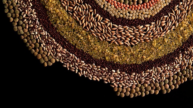 Video Reference: Pattern, Necklace, Metal, Circle, Gold, Fashion accessory, Chain, Fractal art, Art