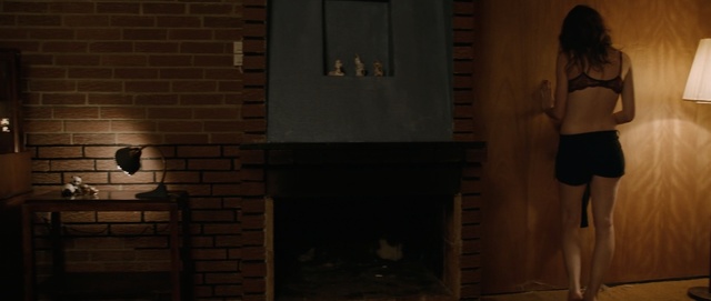 Video Reference: light, darkness, lighting, fireplace, hearth, wood, flooring, girl, window, night