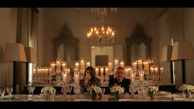 Video Reference: light fixture, function hall, chandelier, ceremony, candle, lighting, centrepiece, wedding reception, decor, ballroom, Person