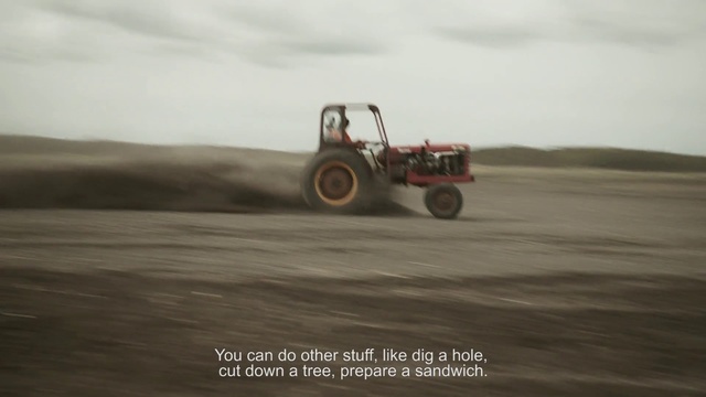 Video Reference: Land vehicle, Vehicle, Tractor, Agricultural machinery, Soil, Field, Mode of transport, Sand, Transport, Automotive tire