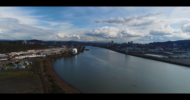 Video Reference: Body of water, Sky, Water resources, Water, River, Waterway, Cloud, Panorama, Photography, Reflection