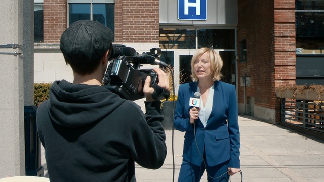 Video Reference: Camera operator, Cinematographer, Film crew, Filmmaking, Television crew, Journalist, Video camera, Videographer, Photography, Job, Person