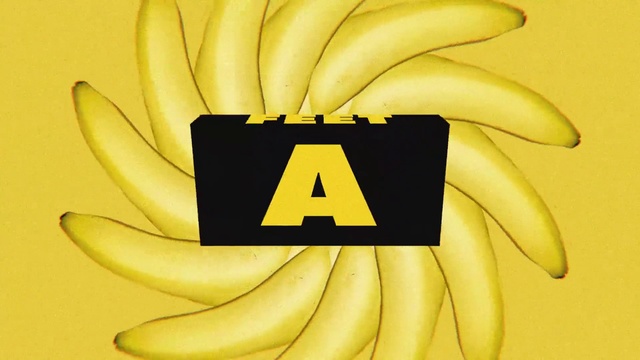 Video Reference: Banana family, Banana, Yellow, Plant, Font, Side dish, Smile, Fruit, Icon, Symbol
