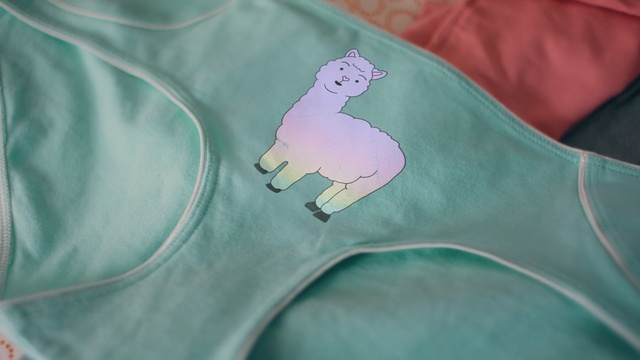 Video Reference: green, white, pink, textile, product, material, t shirt, turquoise