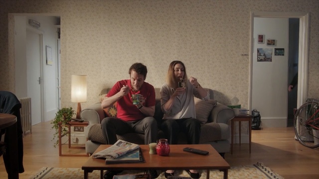 Video Reference: Room, Living room, Sitting, Furniture, Fun, Couch, Interior design, Conversation, Event, Photography