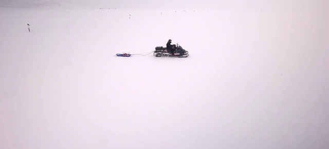 Video Reference: White, Footwear, Shoe, Geological phenomenon, Snow