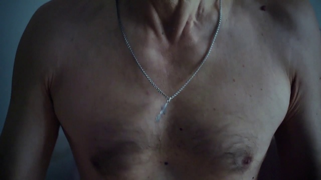 Video Reference: Skin, Chest, Neck, Barechested, Muscle, Necklace, Shoulder, Trunk, Chain, Joint