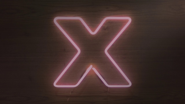 Video Reference: Neon, Font, Light, Neon sign, Electronic signage, Signage, Graphics, Logo, Symbol, Person