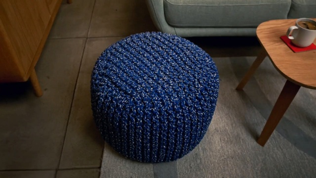Video Reference: blue, flooring, wool, woolen, thread, floor