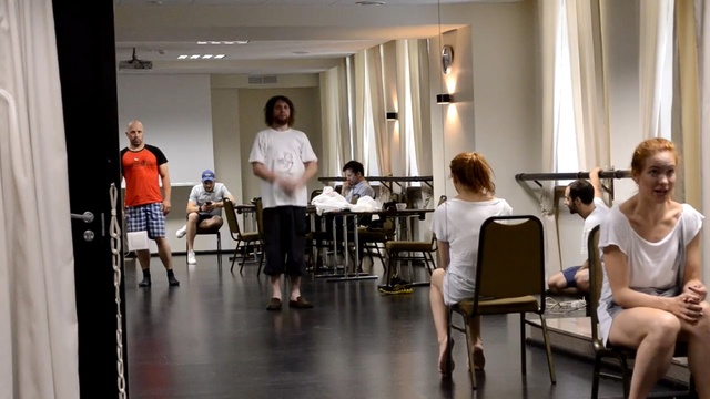 Video Reference: man, woman, motion, people, dance, window, Person