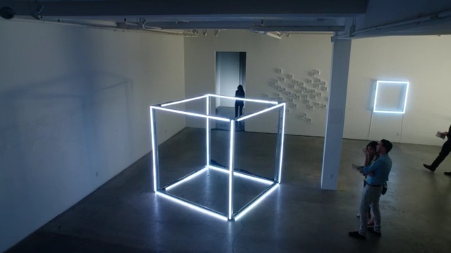 Video Reference: Light, Display case, Transparent material, Glass, Architecture, Space, Furniture