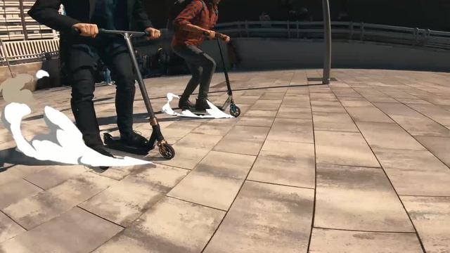 Video Reference: Floor, Flooring, Road surface, Concrete, Shadow