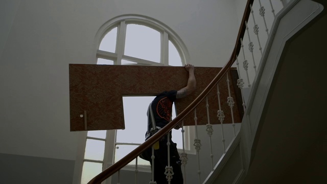 Video Reference: Stairs, Handrail, Iron, Architecture, Daylighting, Ladder, House, Baluster, Metal