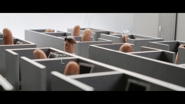 Video Reference: Furniture, Table, Office, Desk, Architecture, Room, Design, Interior design, Window, Stairs