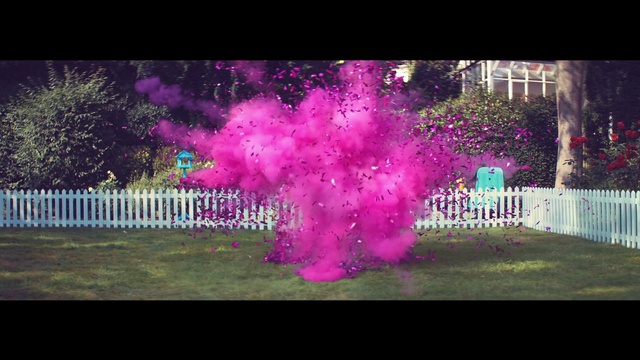 Video Reference: Pink, Light, Magenta, Purple, Tree, Grass, Sky, Font, Plant, Animation