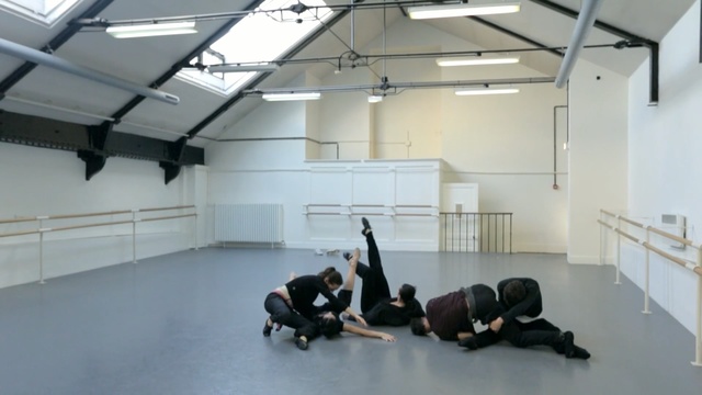 Video Reference: structure, sport venue, floor, flooring, physical fitness, Person