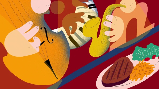 Video Reference: Cartoon, Illustration, Junk food, Art, Leaf, Design, Visual arts, Graphic design, Graphics, Vegetarian food, Room, Drawing, Painting, Child art, Text, Poster, Vector graphics