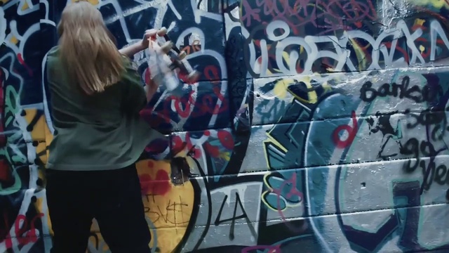 Video Reference: Graffiti, Street art, Art, Wall, Mural, Font, Artist, Style