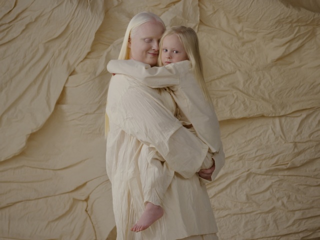 Video Reference: Product, Child, Textile, Baby, Sculpture, Toddler, Fictional character, Sleep, Art, Person