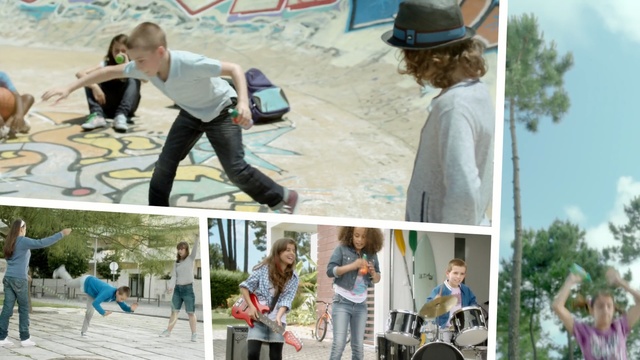 Video Reference: photograph, community, recreation, vacation, tourism, leisure, collage, tree, event, fun