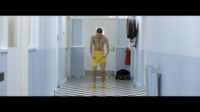 Video Reference: White, Yellow, Standing, Fashion, Leg, Screenshot, Fictional character, Person