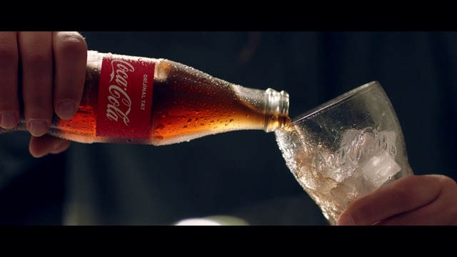 Video Reference: Drink, Bottle, Alcohol, Cola, Alcoholic beverage, Soft drink, Hand, Liqueur, Carbonated soft drinks, Glass bottle