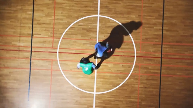 Video Reference: blue, light, performance, line, wood, recreation, rope, sport venue, floor, angle