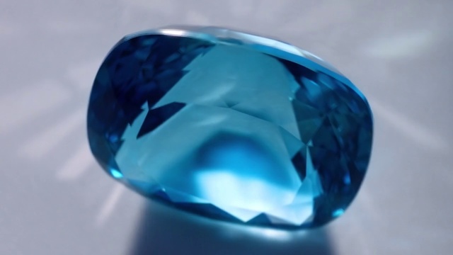 Video Reference: Blue, Cobalt blue, Aqua, Gemstone, Transparent material, Azure, Electric blue, Fashion accessory, Glass, Crystal
