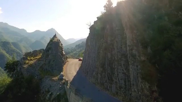 Video Reference: Mountainous landforms, Mountain, Wilderness, Ridge, Rock, Highland, Cliff, Geological phenomenon, Formation, Escarpment