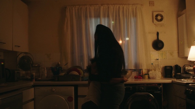 Video Reference: Room, Light, Curtain, Photography, House, Darkness, Interior design, Night, Furniture
