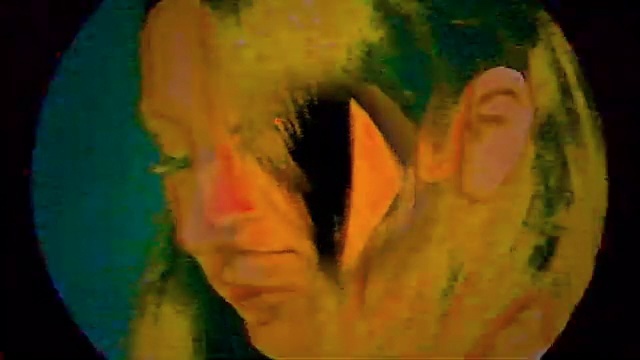 Video Reference: Face, Yellow, Facial expression, Nose, Art, Head, Orange, Painting, Mouth, Modern art