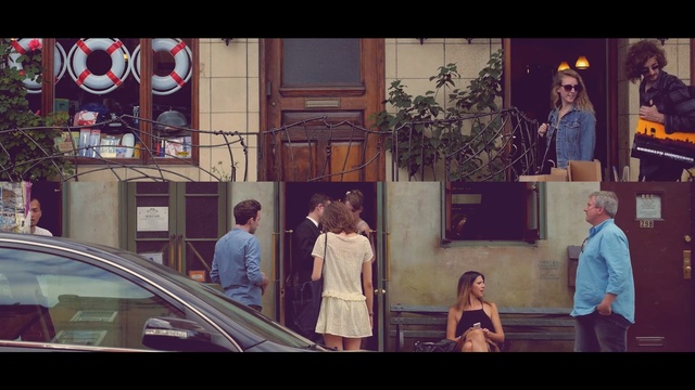 Video Reference: snapshot, screenshot, street, girl, car