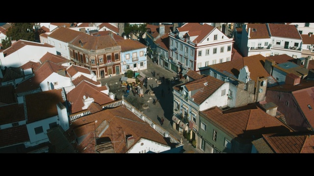 Video Reference: Town, Neighbourhood, Roof, Urban area, Human settlement, City, Residential area, Architecture, Building, Suburb