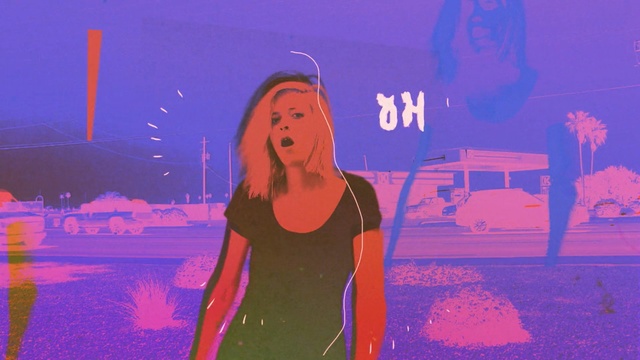 Video Reference: blue, red, pink, sky, purple, fun, light, girl, art, computer wallpaper, Person