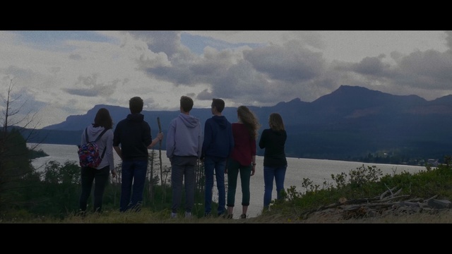 Video Reference: sky, mountainous landforms, nature, cloud, mountain, wilderness, mountain range, highland, hill, tree, Person