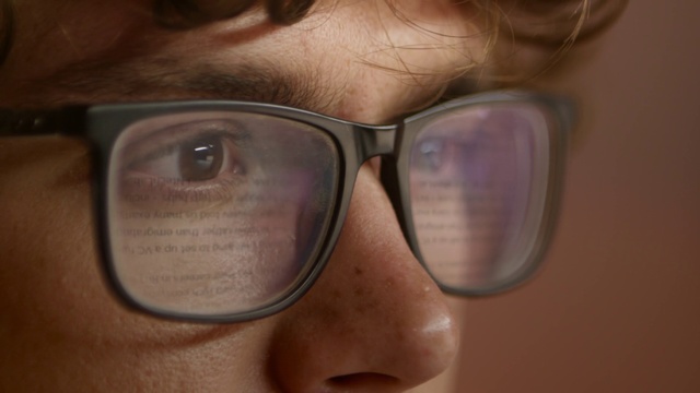 Video Reference: Eyewear, Face, Glasses, Nose, Eyebrow, Cool, Close-up, Skin, Sunglasses, Head