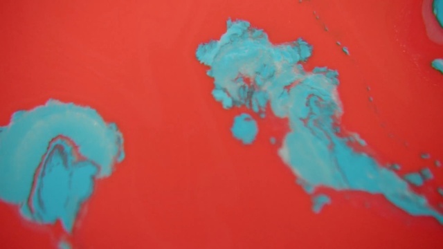 Video Reference: Blue, Aqua, Turquoise, Red, Pink, Azure, Art, Illustration, Acrylic paint, World
