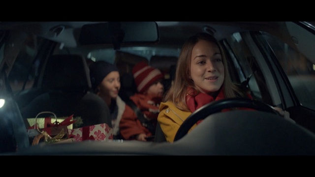 Video Reference: car, mode of transport, snapshot, automotive design, girl, vehicle, screenshot, driving, motor vehicle, city car, Person