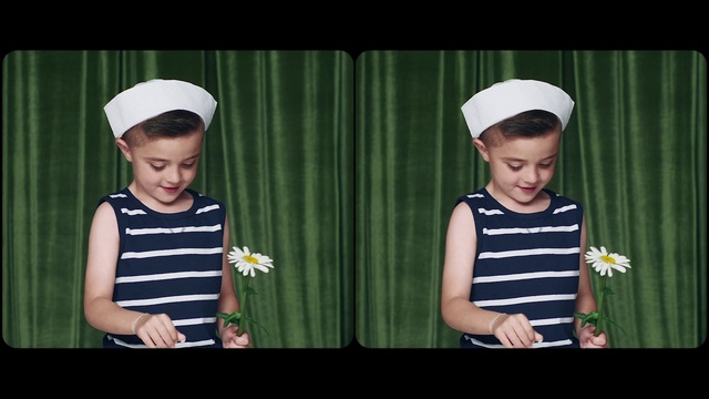 Video Reference: Child, Photography, Headgear, Smile, Uniform, Cuisine