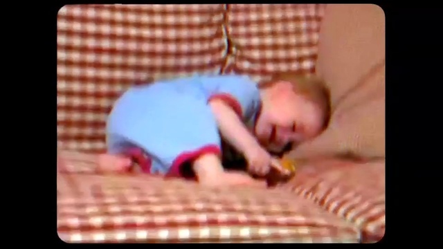 Video Reference: Child, Baby, Skin, Finger, Hand, Mouth, Bed, Mattress, Toddler, Furniture